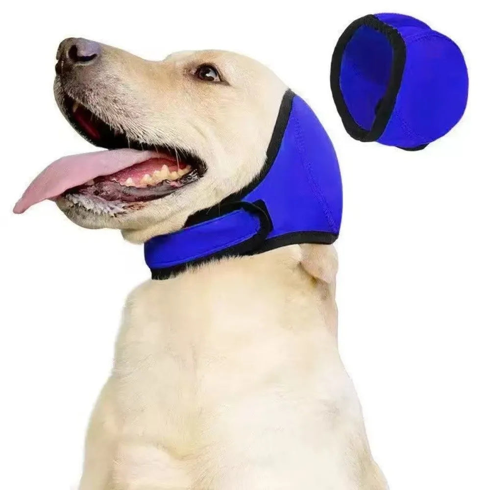 Dog Noise Cancelling Earmuffs – Calming Hearing Protection for Dogs | Waterproof & Adjustable Pet Head Cover